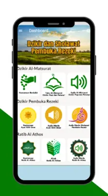 Dzikir pembuka rezeki android App screenshot 0